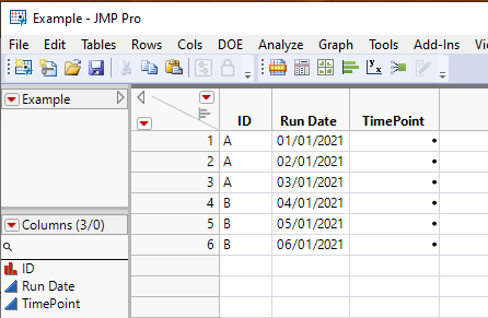 Moving a subset of data from one table to a second table's columns with ...