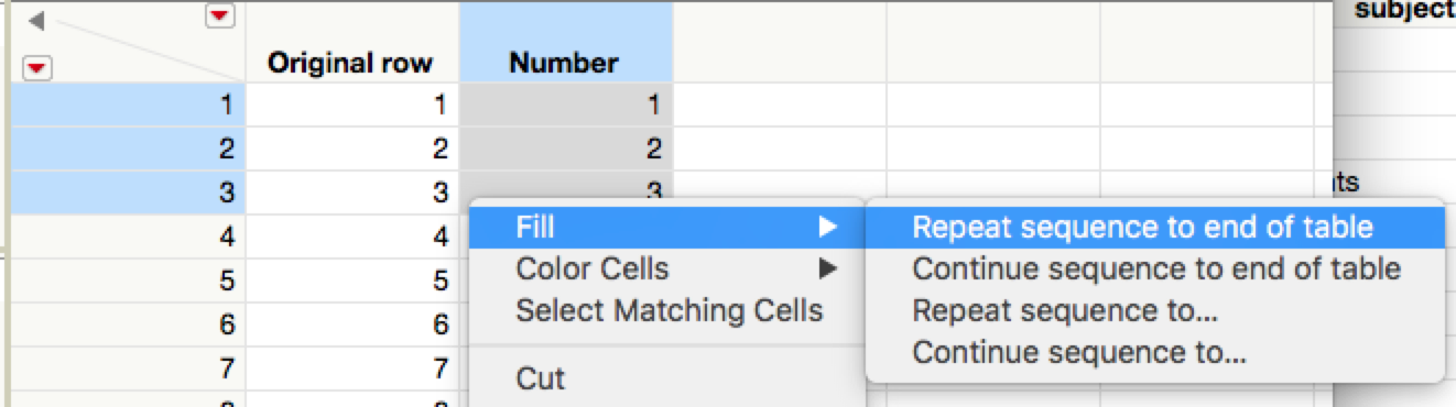 Solved How to select every other and third row JMP User Community