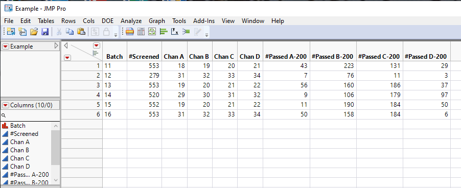 Solved: JSL - table transformation - JMP User Community