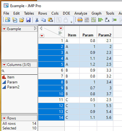 Solved: How to select data in column based on the position of a value ...