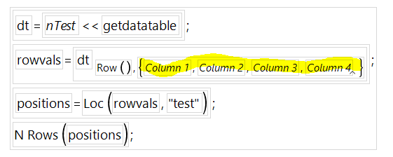formula with explicit column names