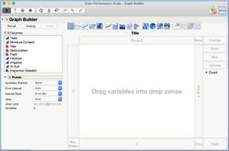 Figure 21A JMP: Graph Builder