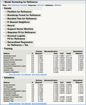 Figure 43 JMP Pro: Model Screening – Model Summary