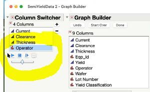 Column Switcher Buttons - Play, Pause, Toggle through Variables