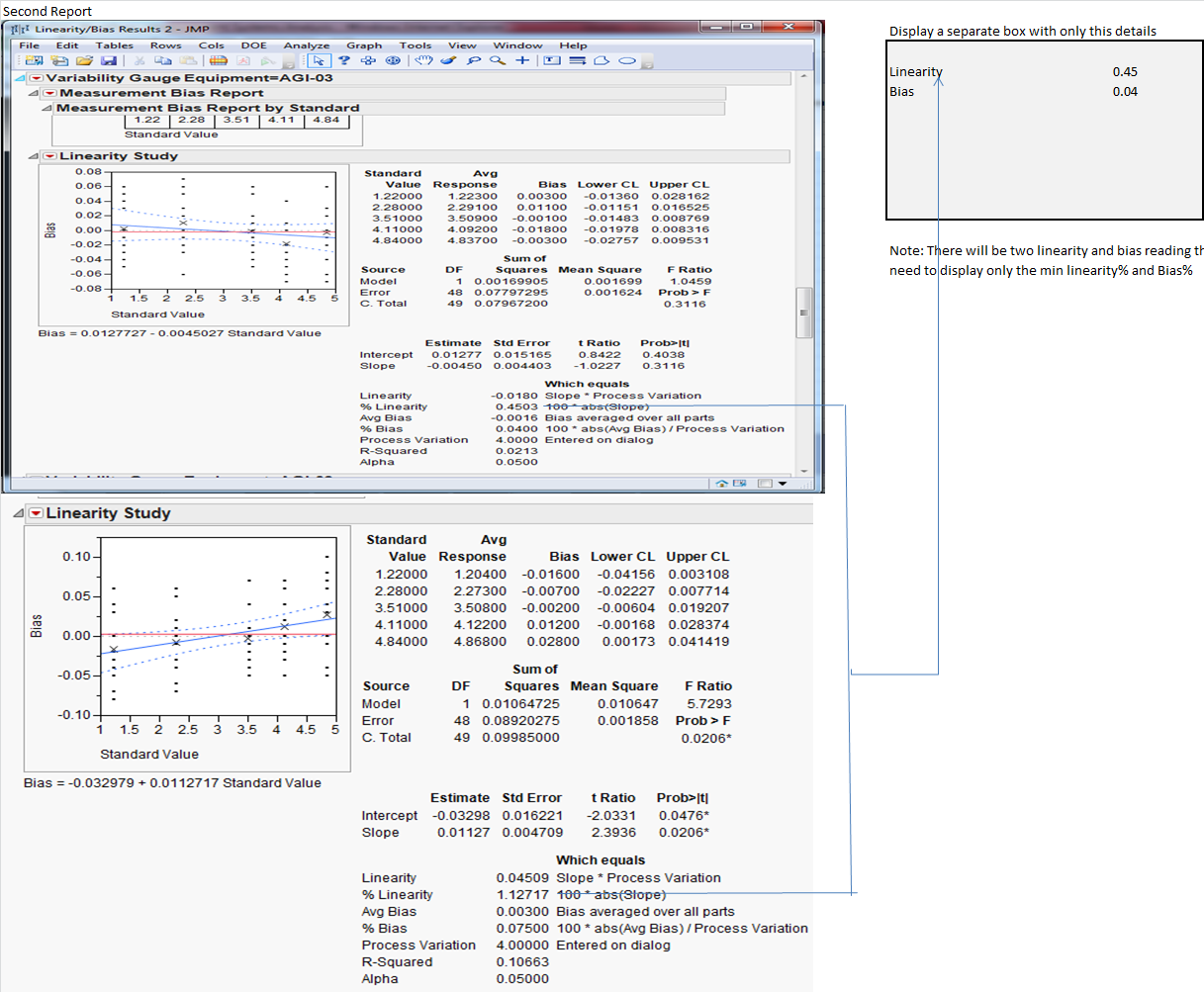 Solved: How to create seperate table of selective Variability gauge ...