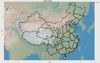 Simple Earth background, faded a bit, and Mainland China Provinces