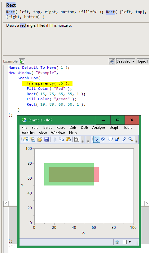 both rectangles are drawn with 50% alpha