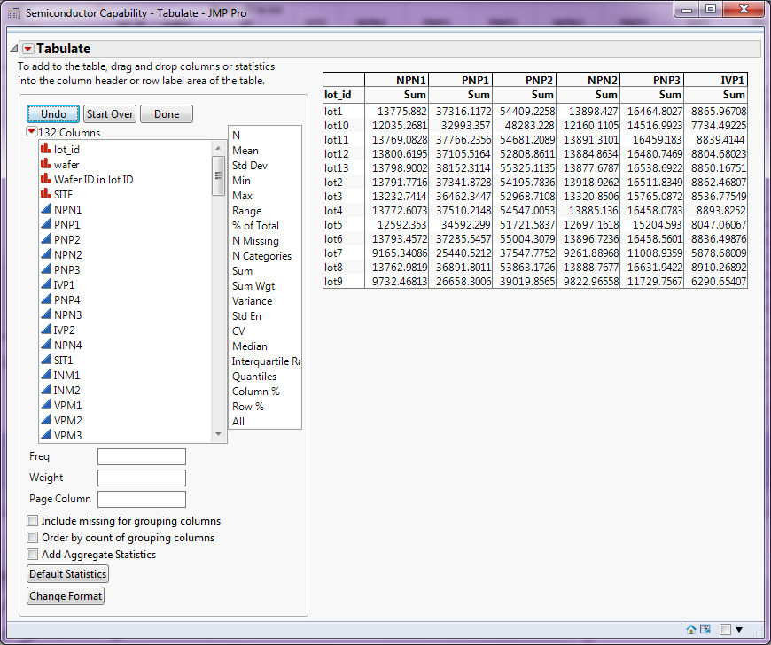 Solved How To Extract Few Columns And Save As Csv File Jmp User 7991