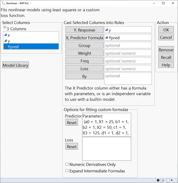 Figure 2:  The Nonlinear Input Interface