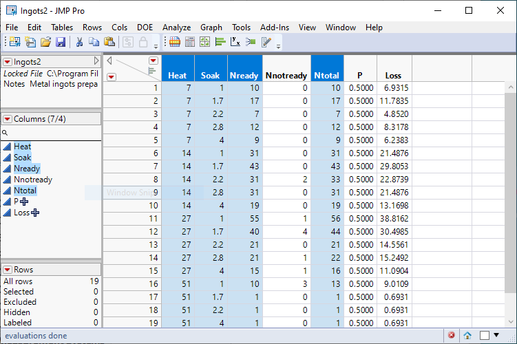 How to do Fit Y by X if I want to do for factorial Xs - JMP User Community