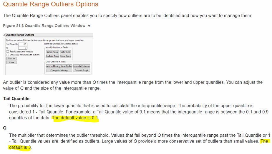 Explore Outliers Updated in JMP 16 JMP User Community