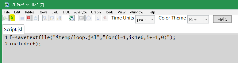 Scripting and very large files - JMP User Community