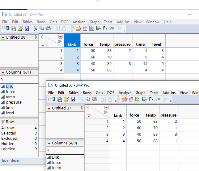 Re How To Loop Through Column And Plot Variability Chart Jmp User Community 9234