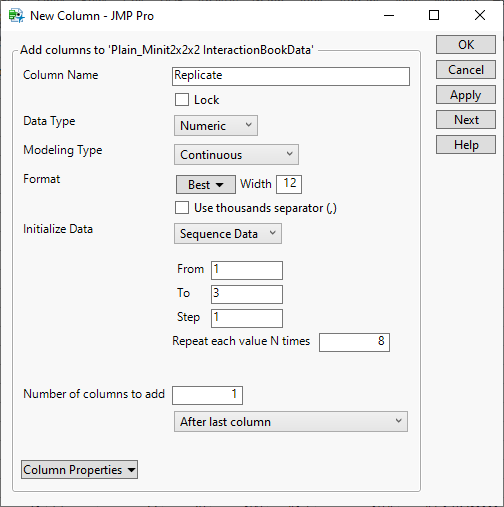 Top) Screenshot showing code for calculating summary statistics for