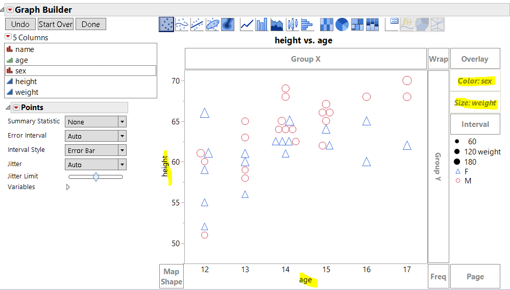 You cn change the dither option if you don't want the overlapping symbols dodging each other.