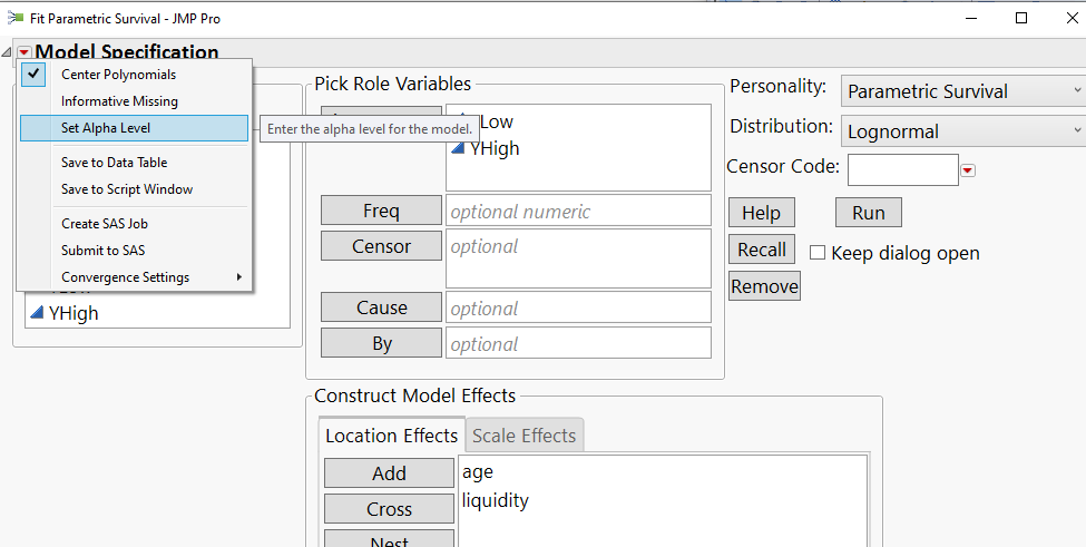 Analyzing Reliability for Non-Repairable Systems - JMP User Community