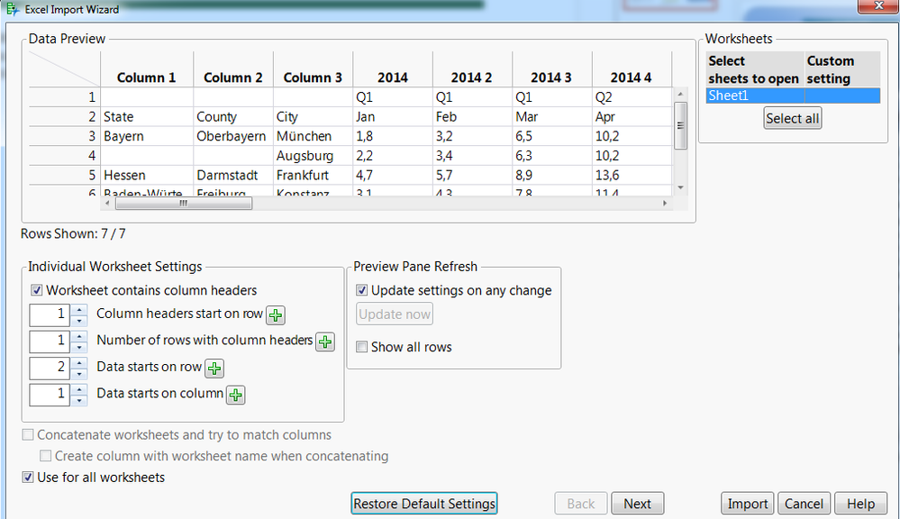 JMP And Excel Part 1