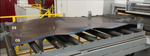 Figure 4 – Appearance of the plate –  The plates present a relatively flat aspect on the drive side and waves on the operator side. The history of the plates is unknown but there must have been a rolling of planishing issue with a higher force applied on the operator side, which created this appearance and a periodic modification of the strength.
