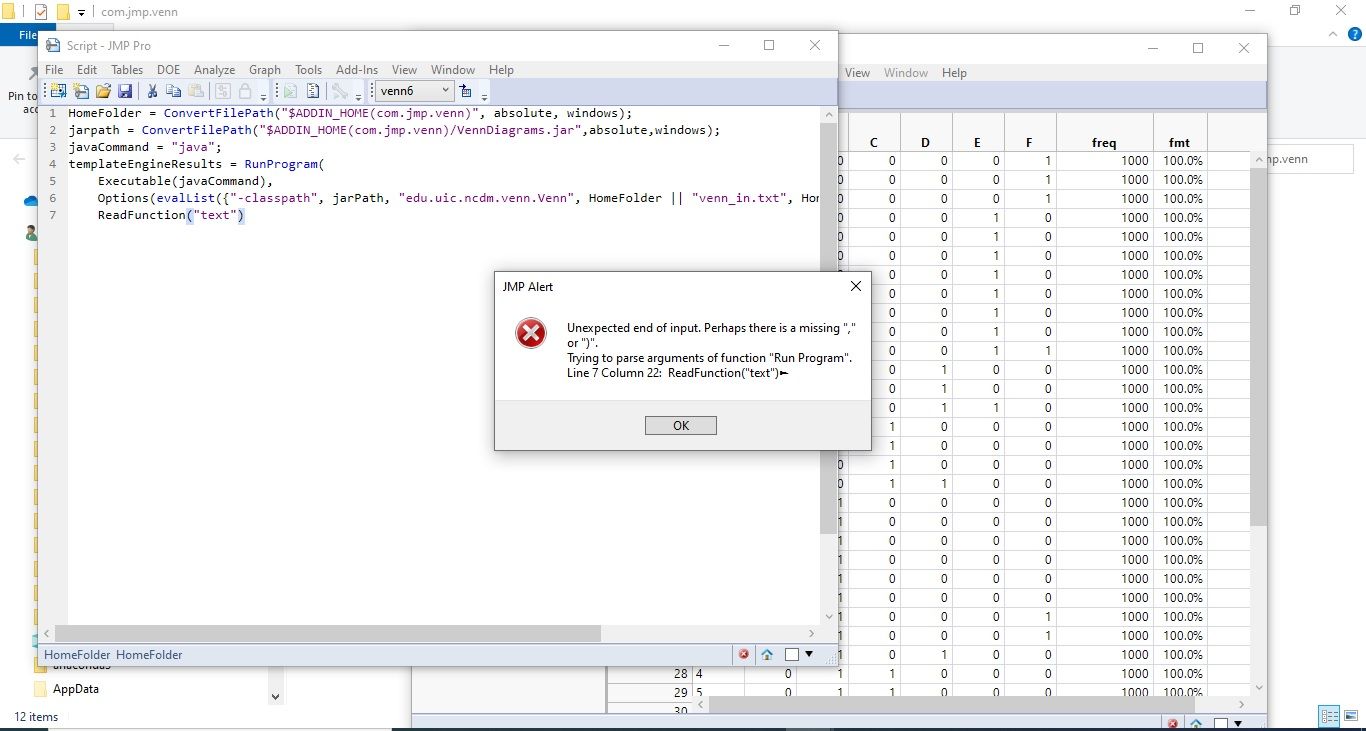 Venn Diagram JMP User Community