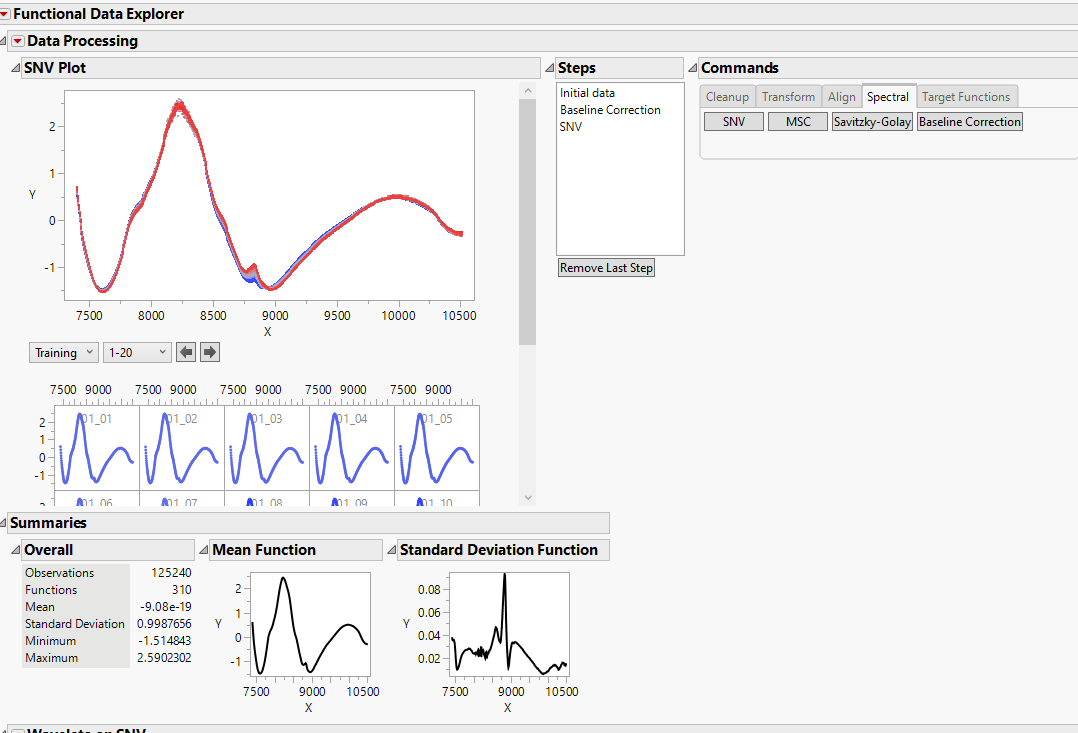 Spectral analysis in JMP 17 and JMP Pro 17