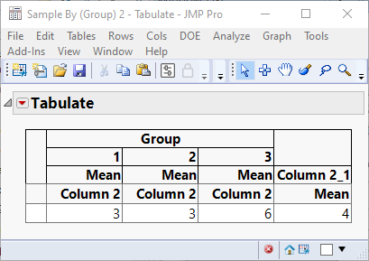 Solved: Tabulate - Add Monthly Average? - JMP User Community