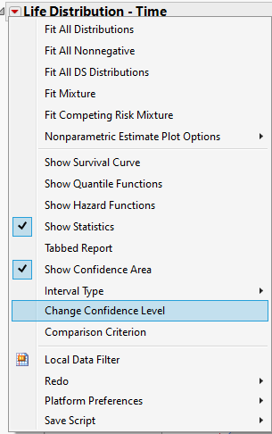 hypothesis testing in jmp