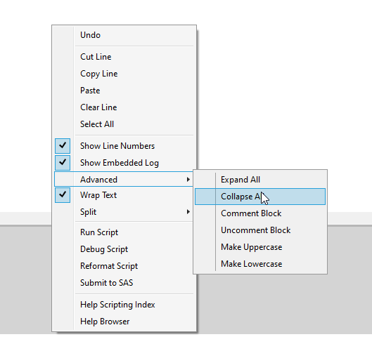 Solved: Is There A Shortcut To Collapse All Expr() In JSL Code? - JMP ...