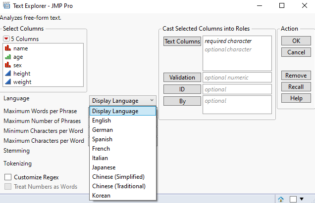 Arabic Language - JMP User Community