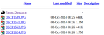 Apache server directory listing