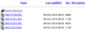 Apache server directory listing