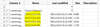 JMP data table opened with internet open on an Apache server directory, showing file names