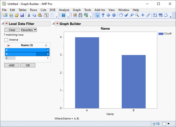 Excluding data from Graph Based on Value JMP User Community