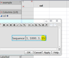Formula with blocksize value substituted for the variable