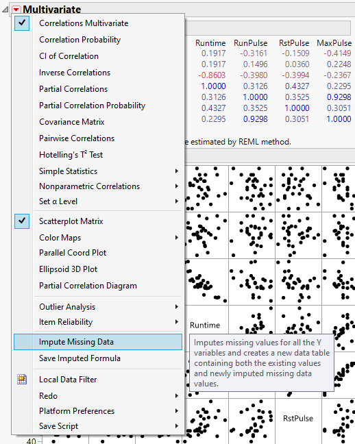 Impute Missing Values In Principal Components / Multivariate Analysis ...