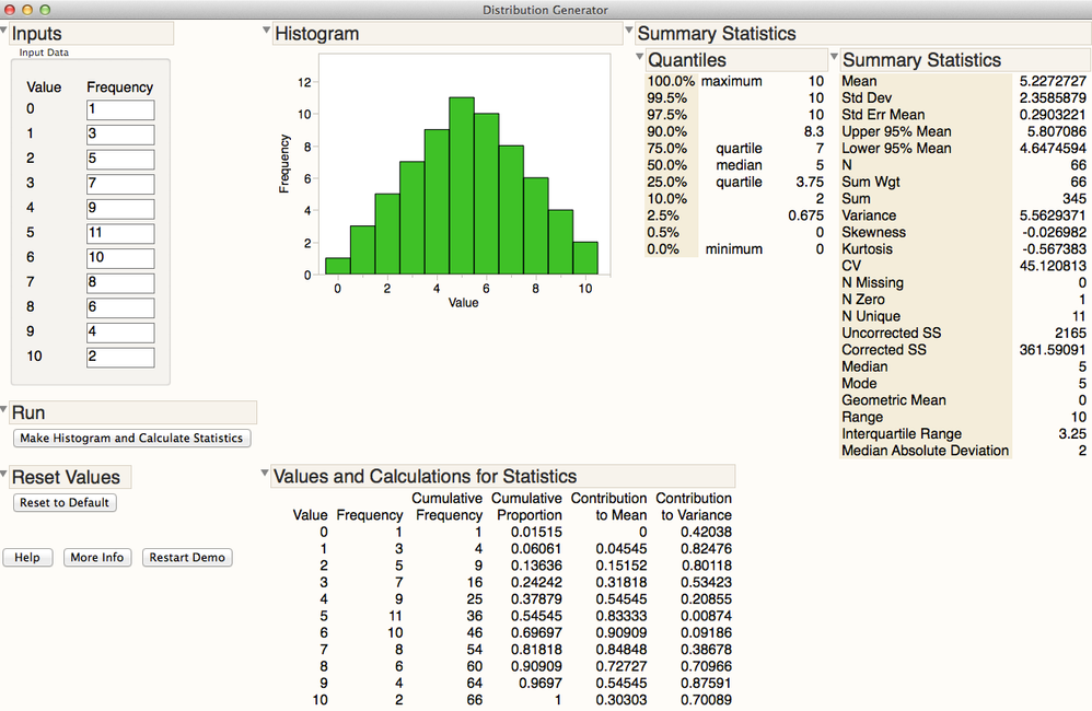 Distribution Generator - JMP User Community