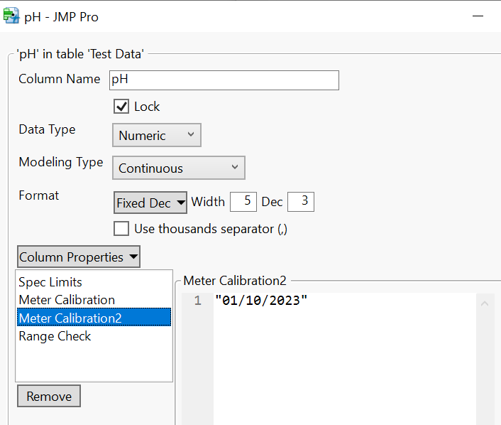 Working with Columns and Rows - JMP User Community