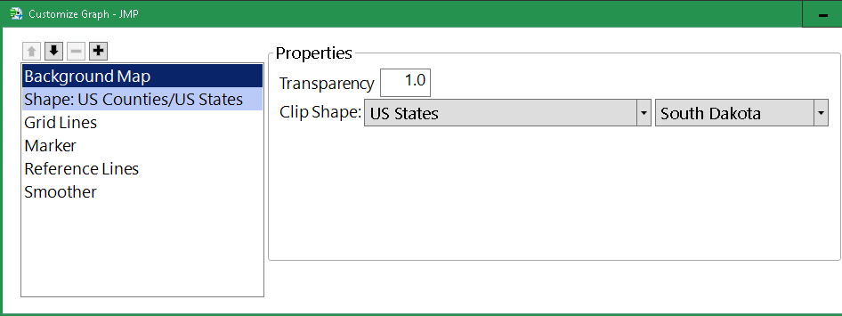 Graph builder background map boundary lines disappear - JMP User Community