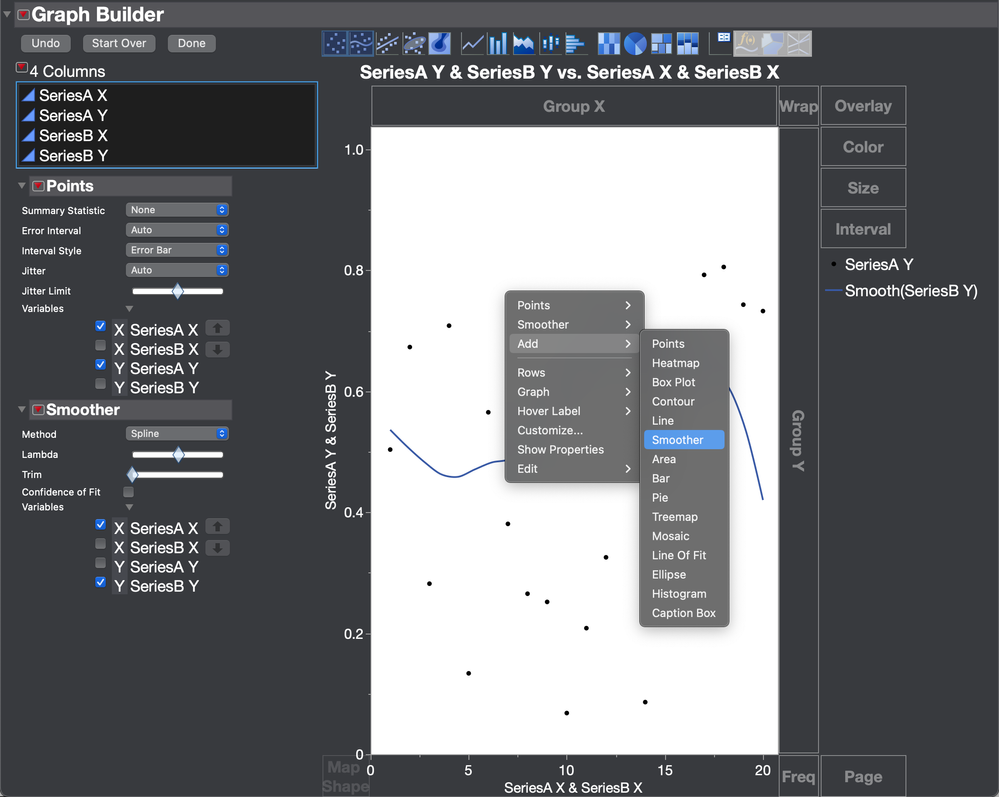 Add elements with a right-click