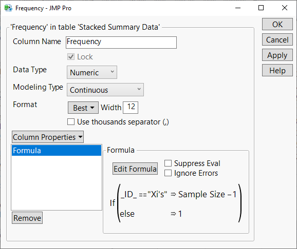 Can I perform a one-way analysis of variance with only summary data in  JMP®? - JMP User Community