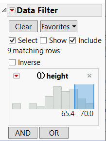 Data Filter - Zoom Settings - JMP User Community