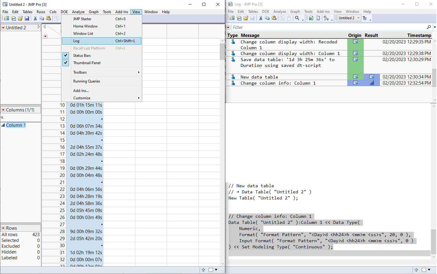 How do I apply Custom Date (and Duration) Formats in JMP? - JMP User ...
