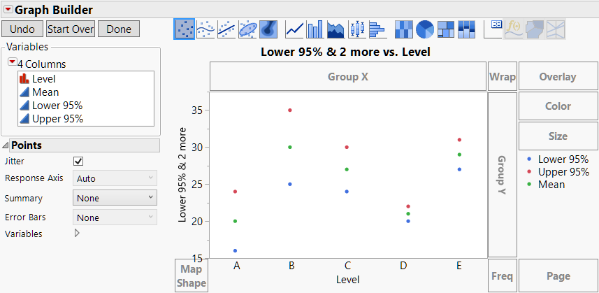 How to create custom error bars in Graph Builder - JMP User