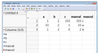 Data table with maximum value from row and name of maximum column for row