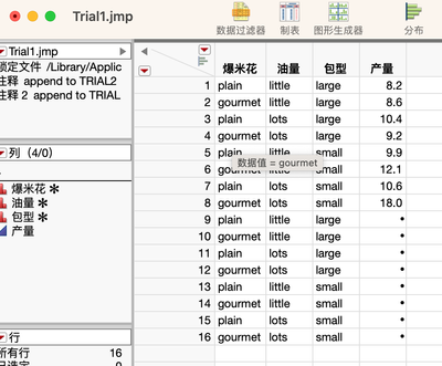 missing values