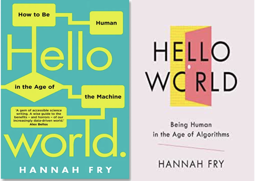 Next round of the JMP Women in STEM book club: Hannah Fry’s Hello World ...