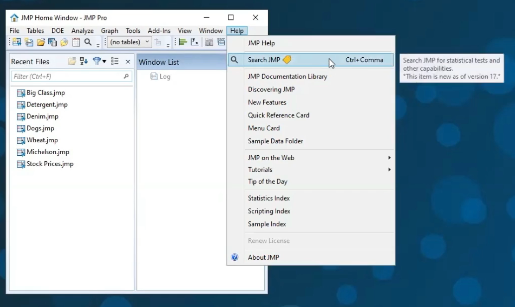 JMP Search: What You've Been Searching For - JMP User Community