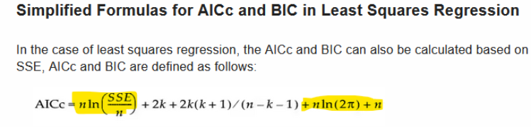 Solved: Loglikelihood for normal OLS - JMP User Community