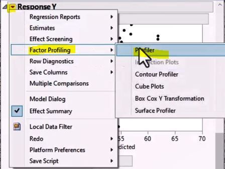 Accessing Prediction Profiler