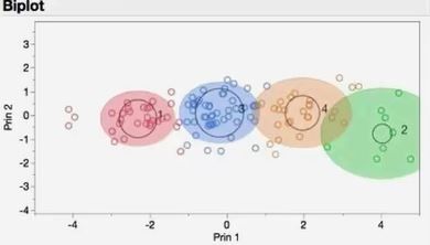 Principal Components Analysis Biplot