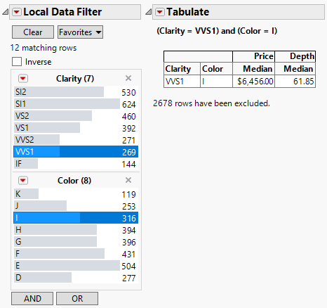 Open a Local Data Filter